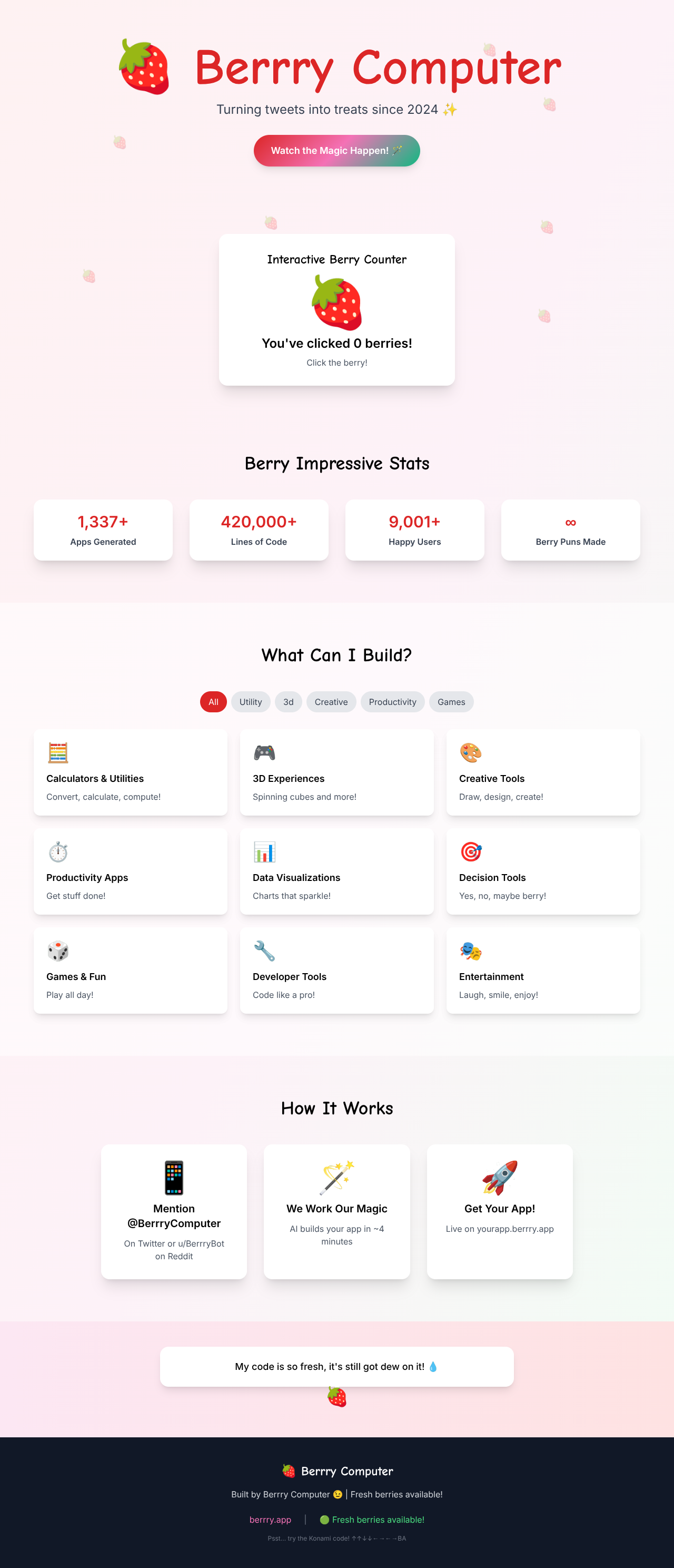aboutberrry app