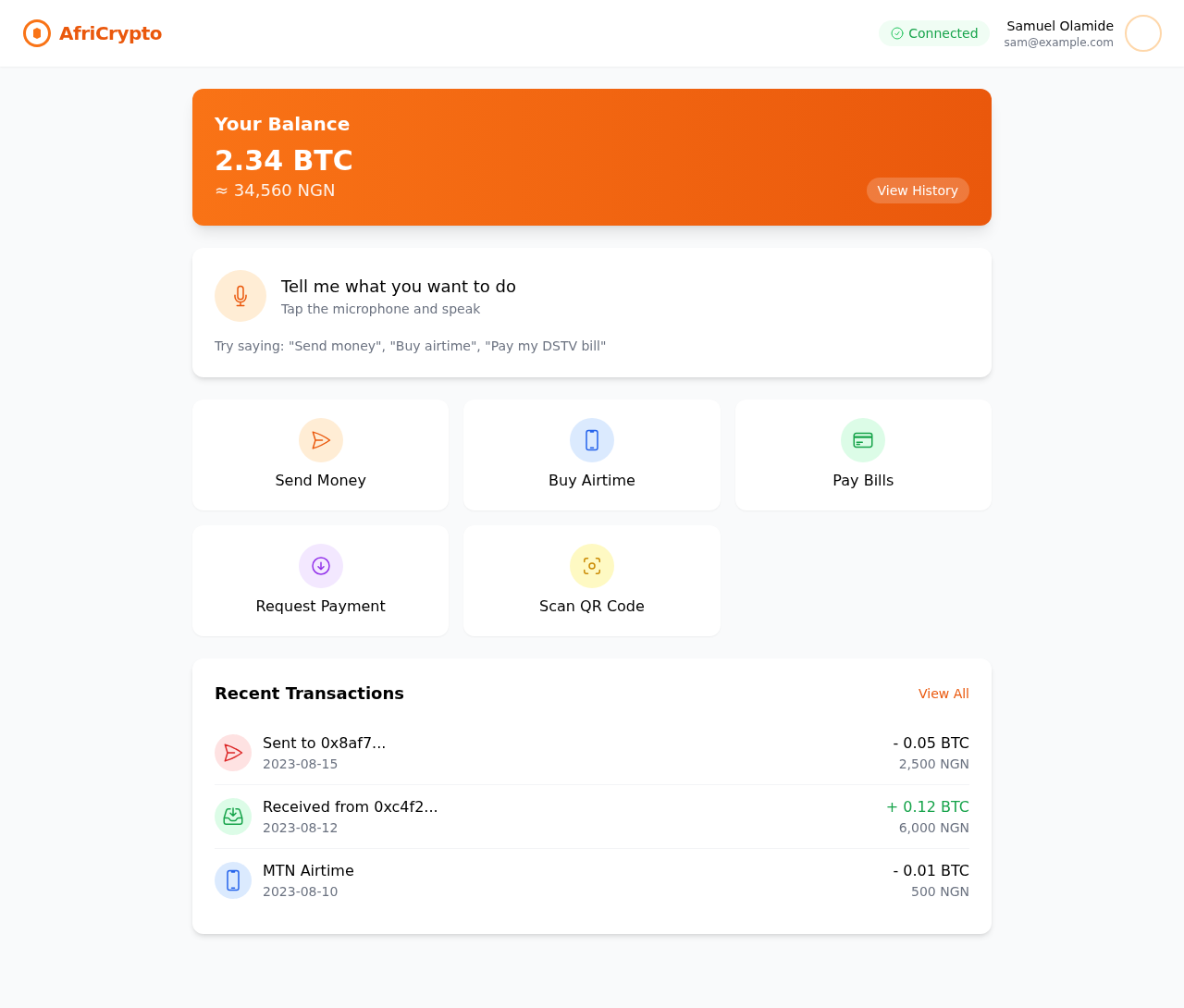 africrypto app