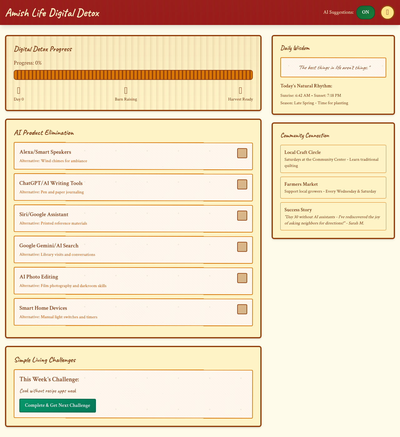 amishlife app