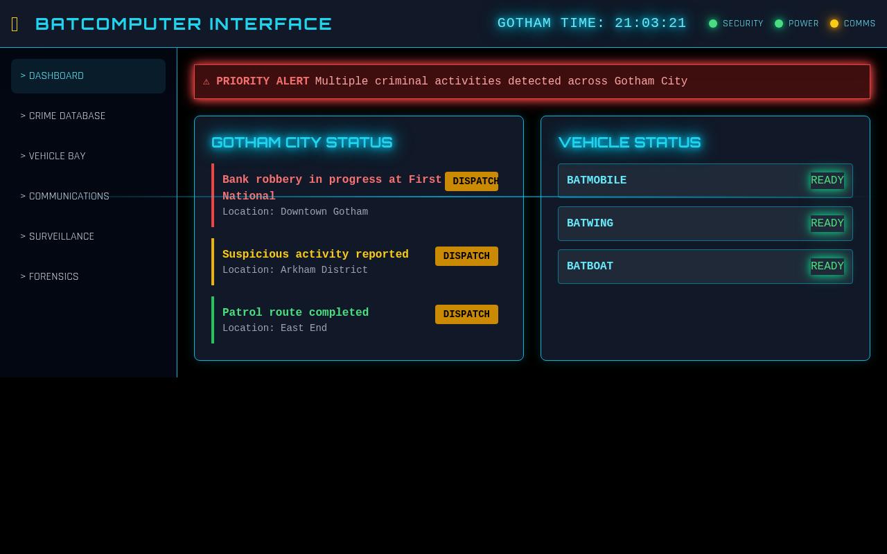batcomputer app