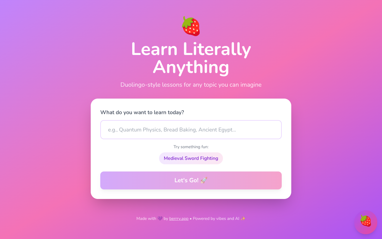 berrrylearn app