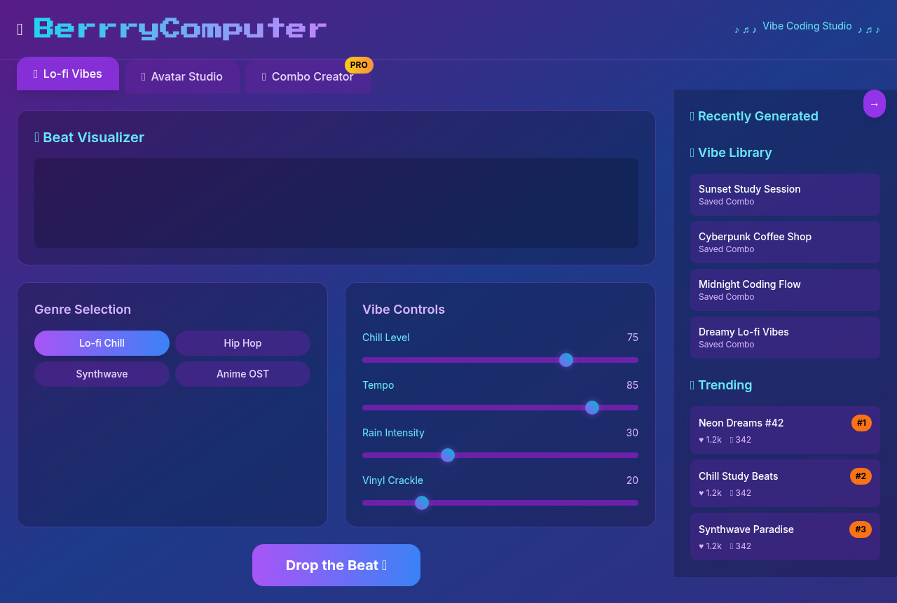 berrryvibe app