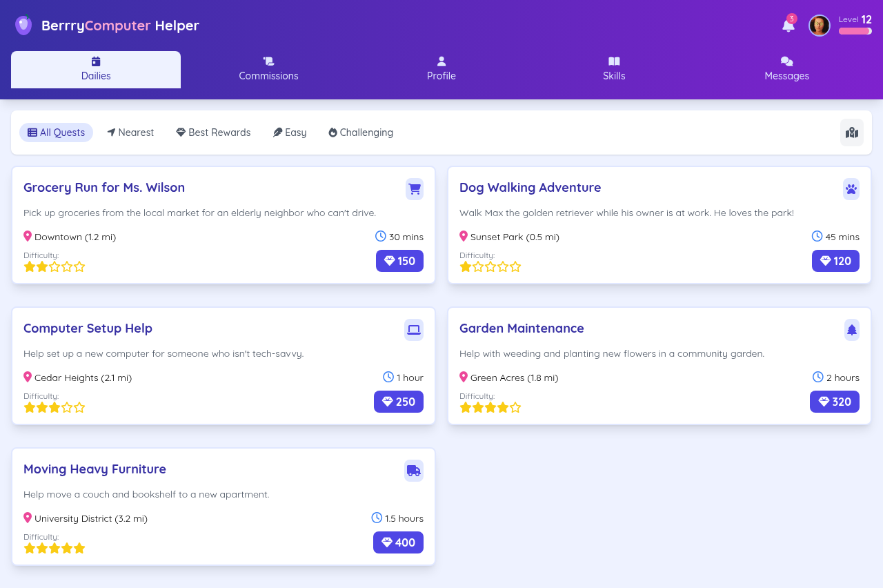berryhelp app