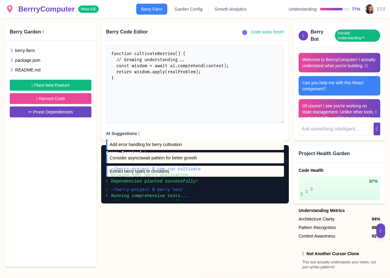 berryide app