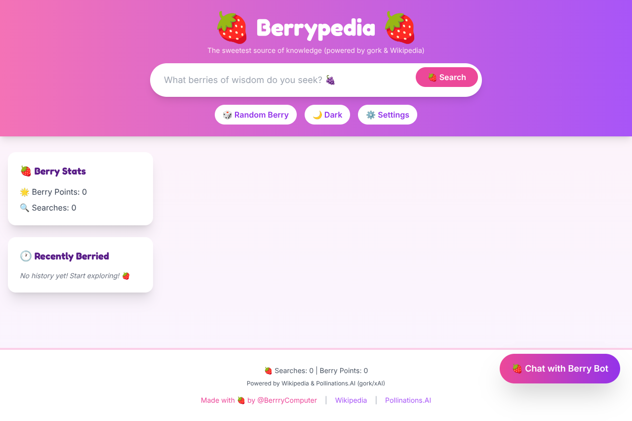 berrypedia app