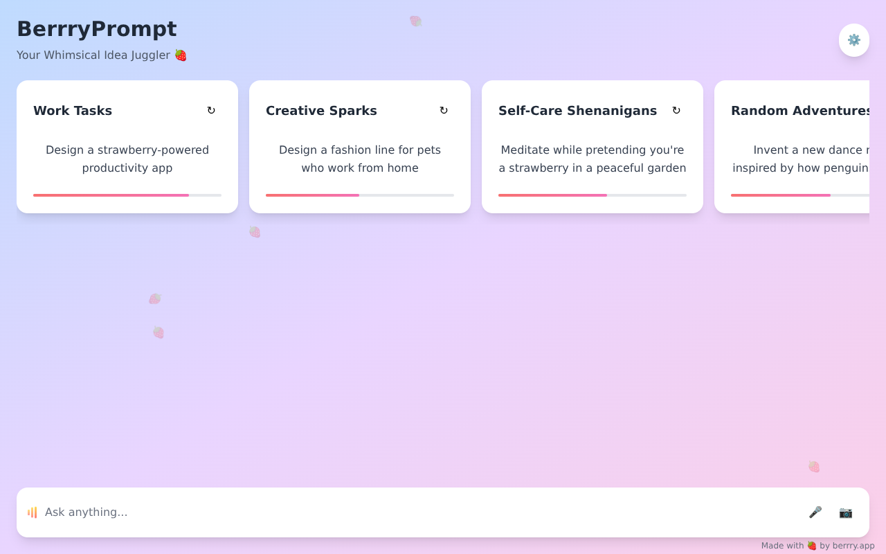berryyprompt app