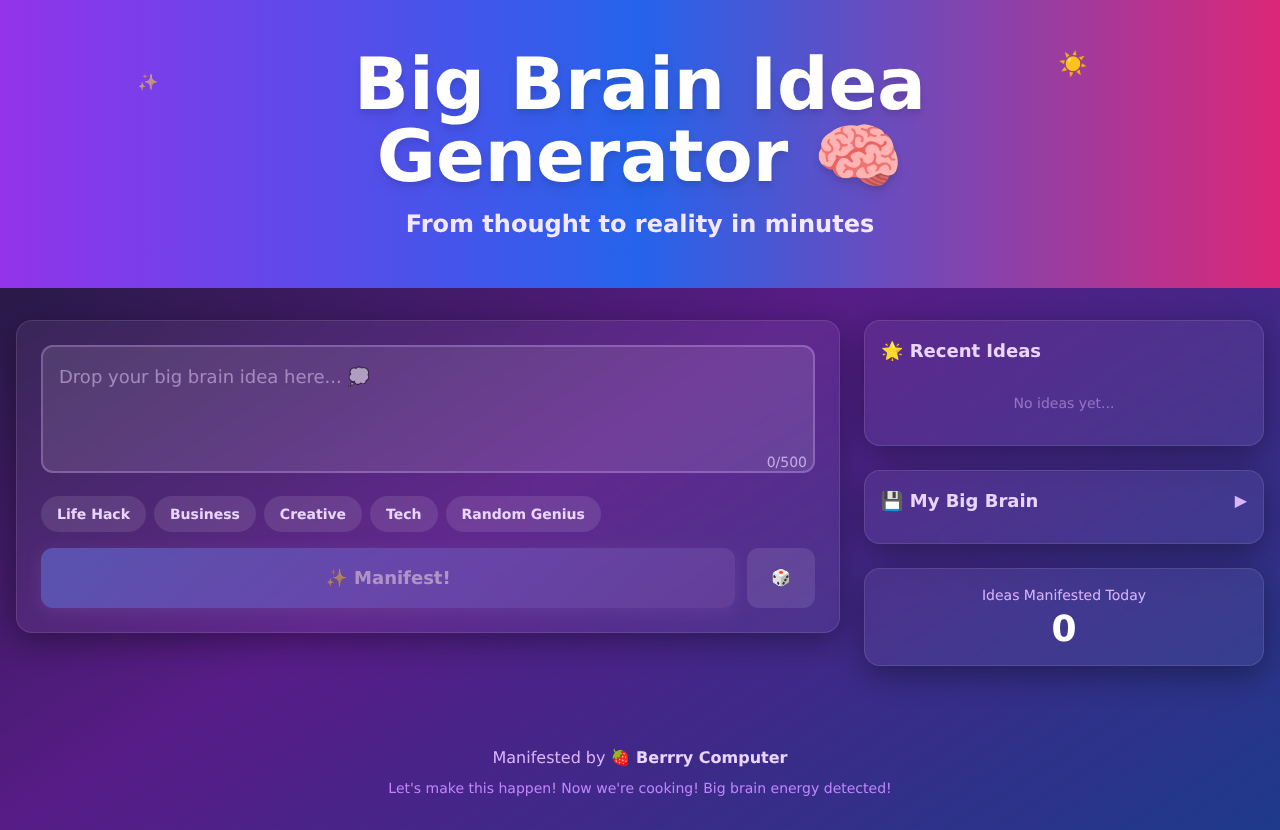 bigbrain app