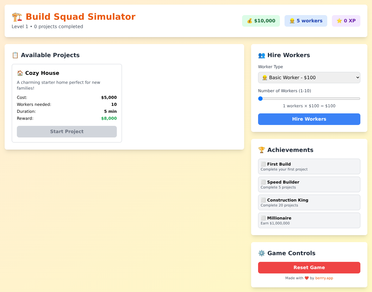 buildsquad app