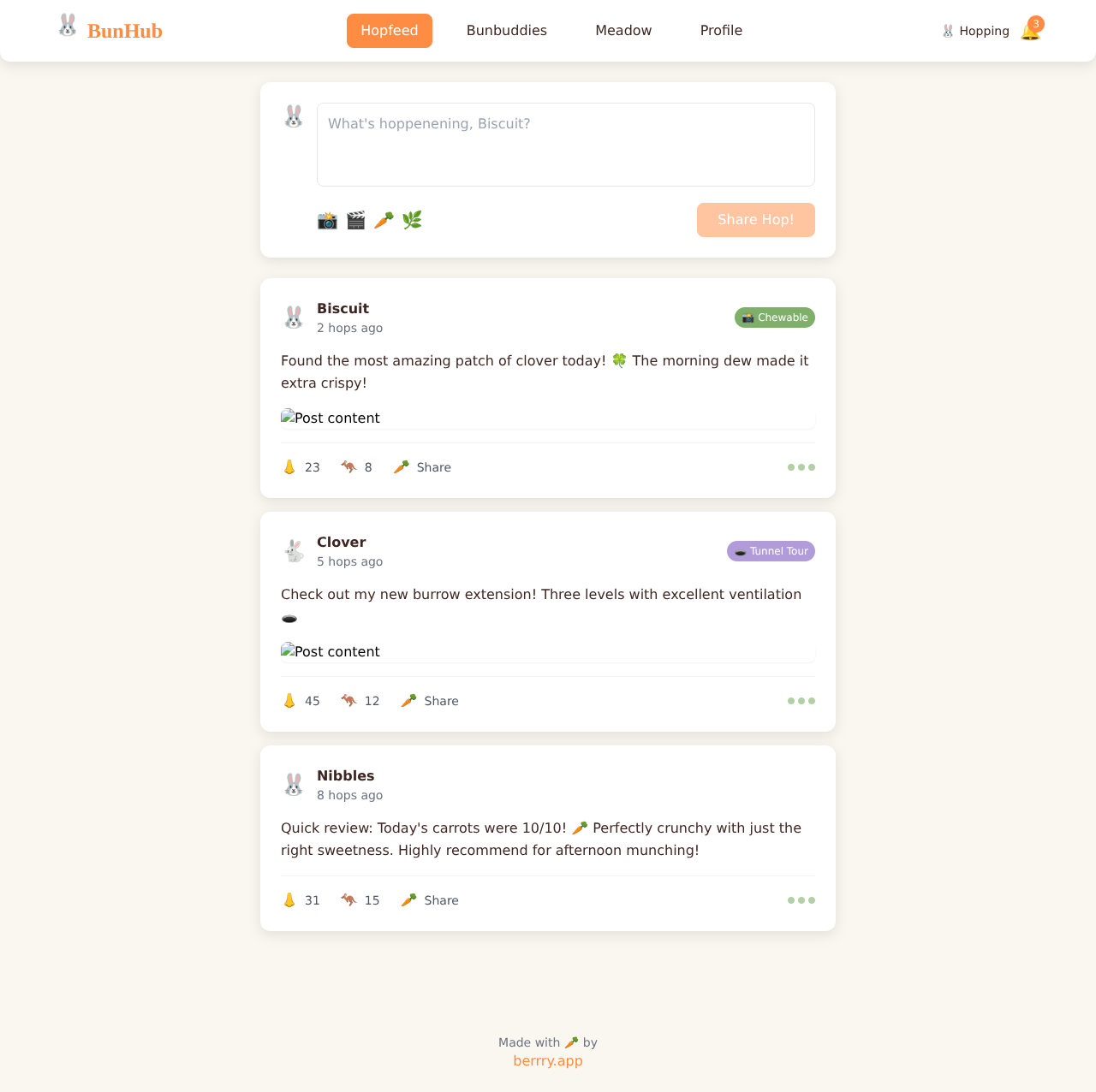 bunhub app