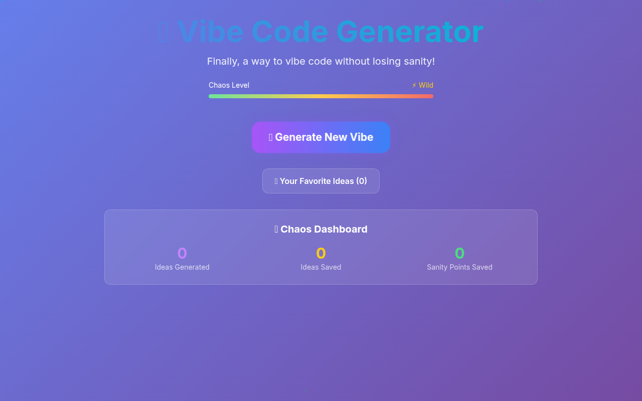 chaosvibes app