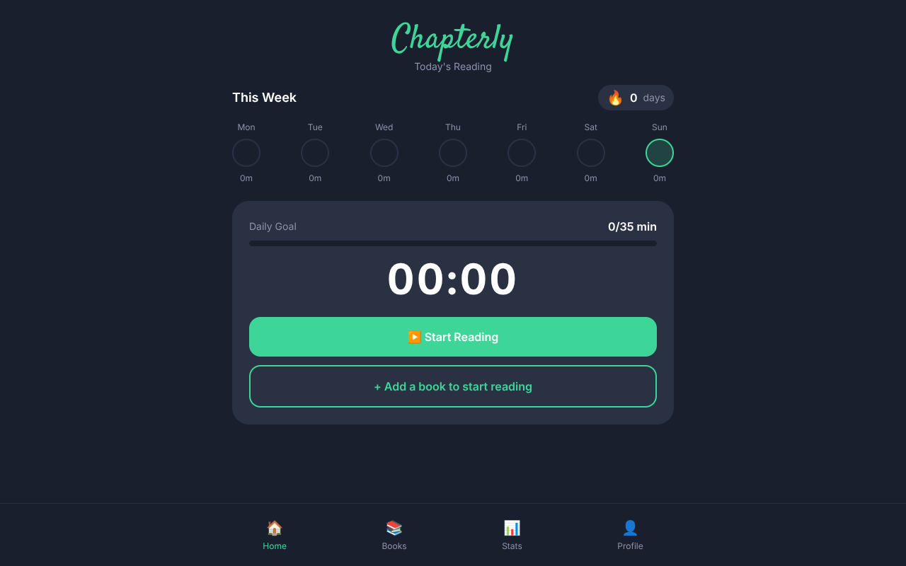 chapterly app
