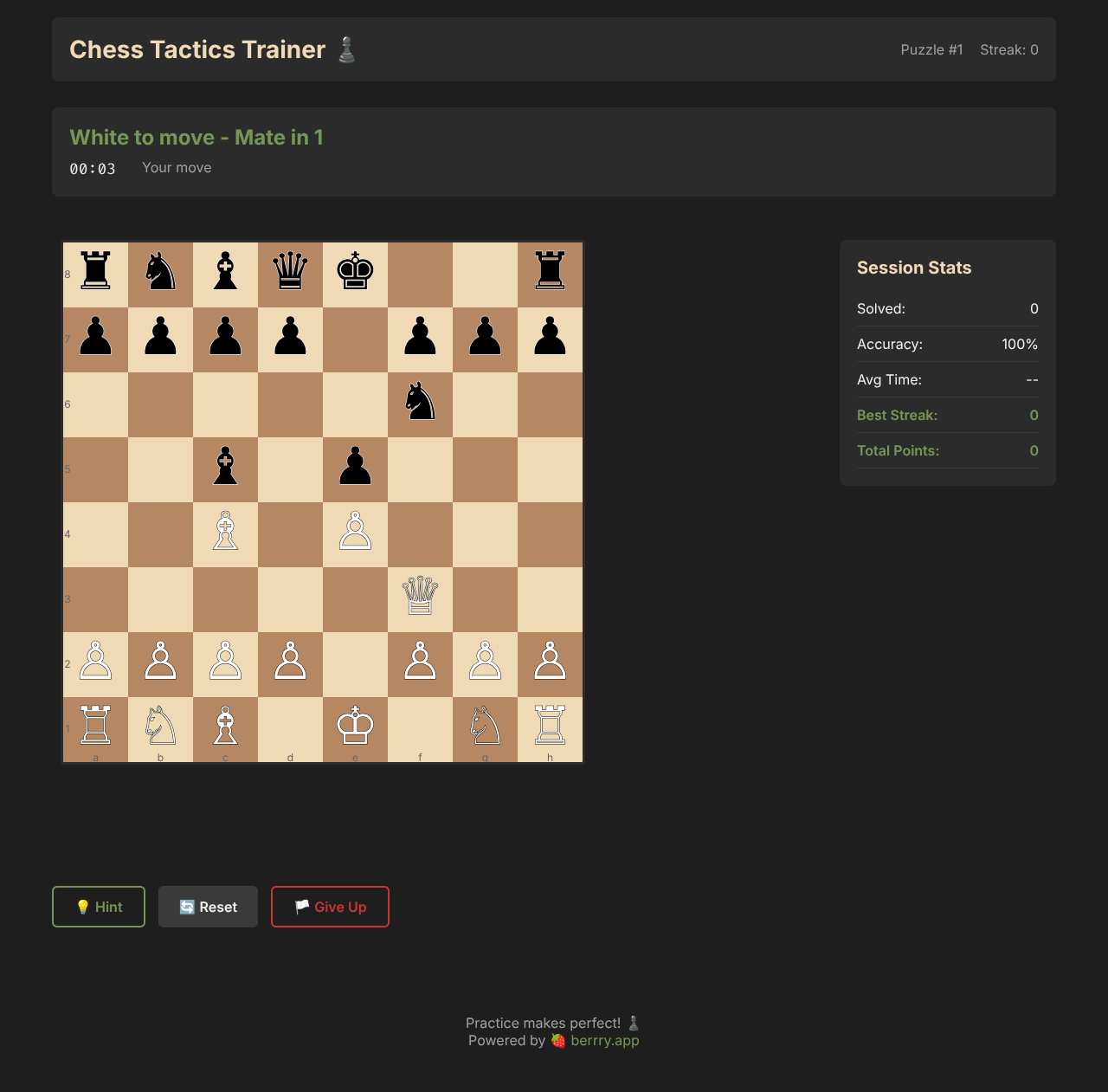 chesstactics app