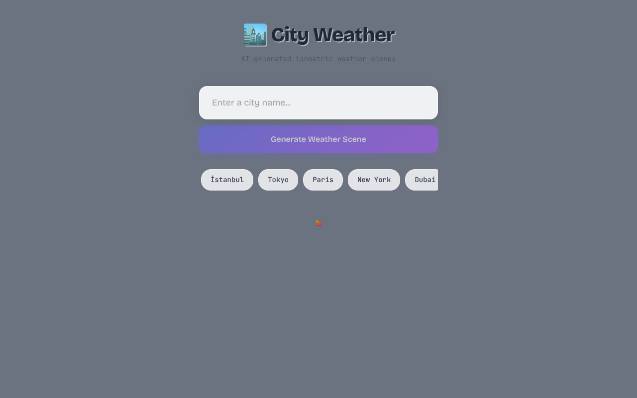 cityweather app