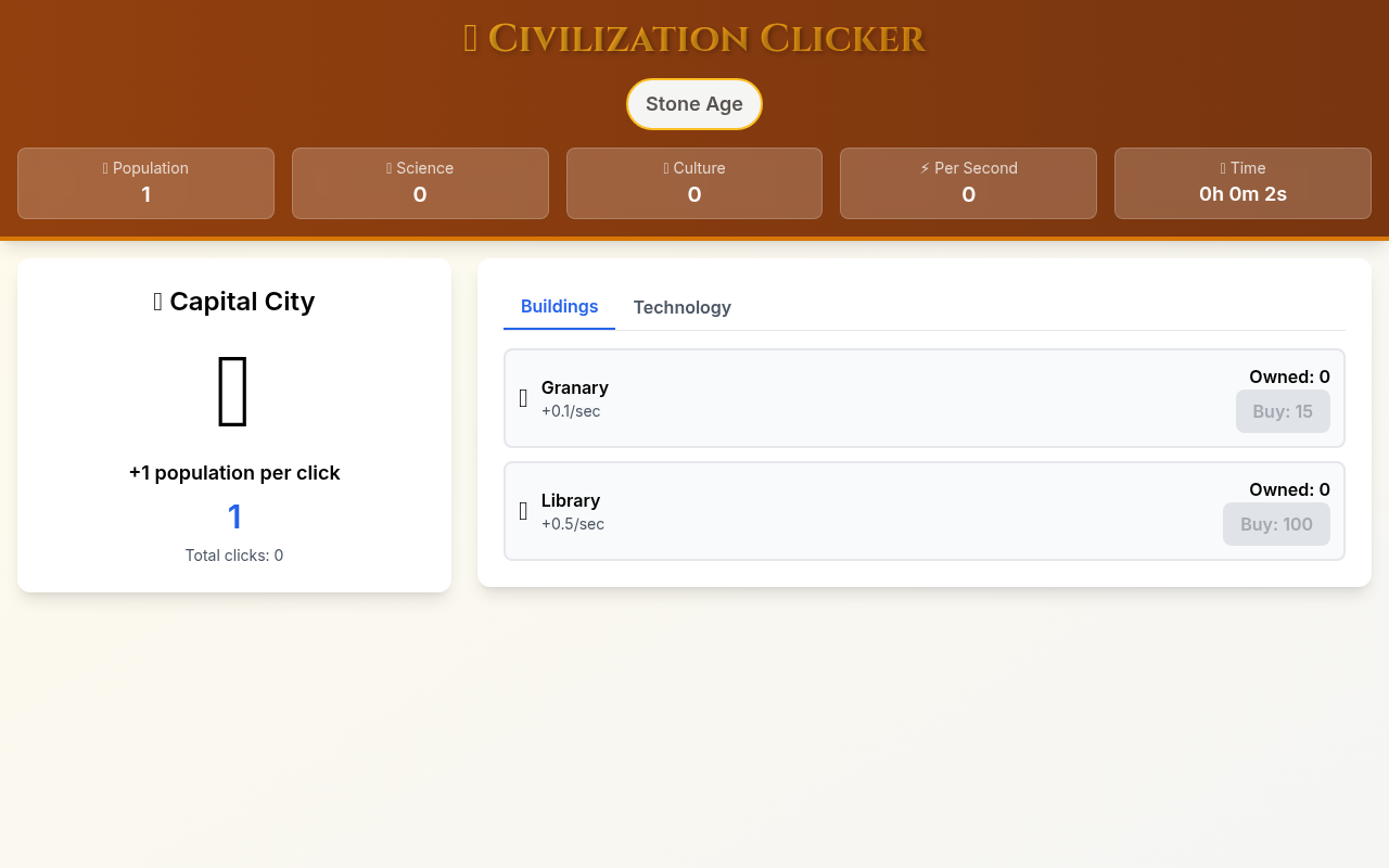 civclicker app
