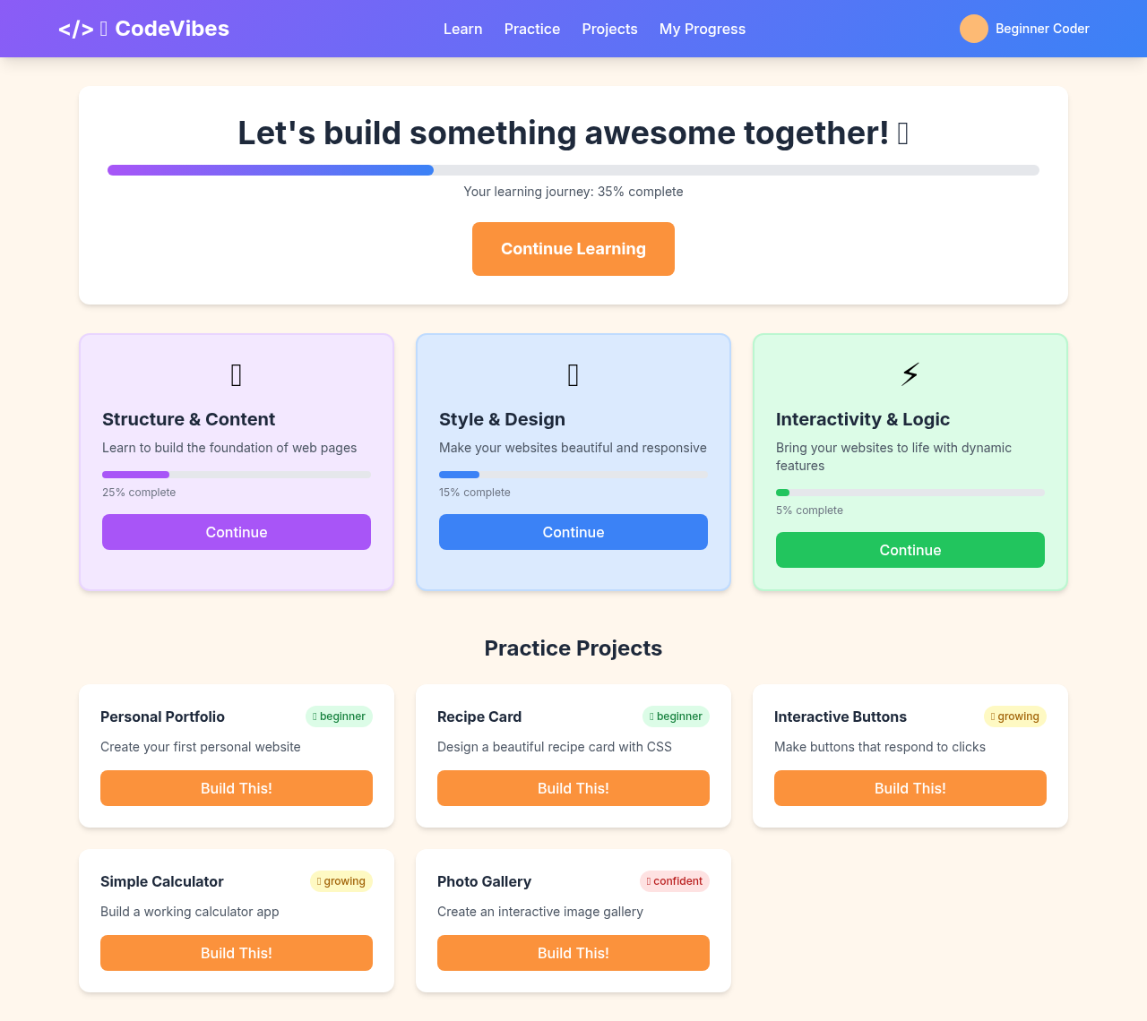 codevibes app
