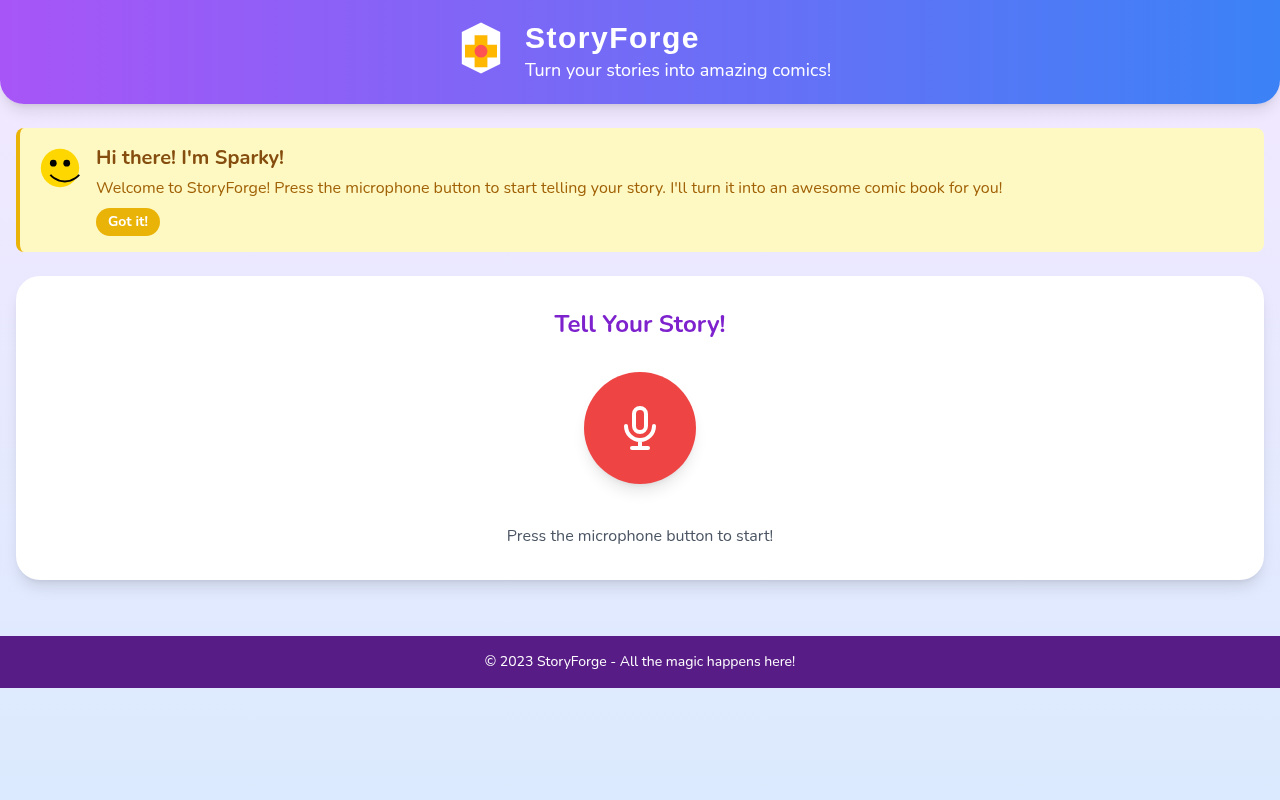 comicforge app