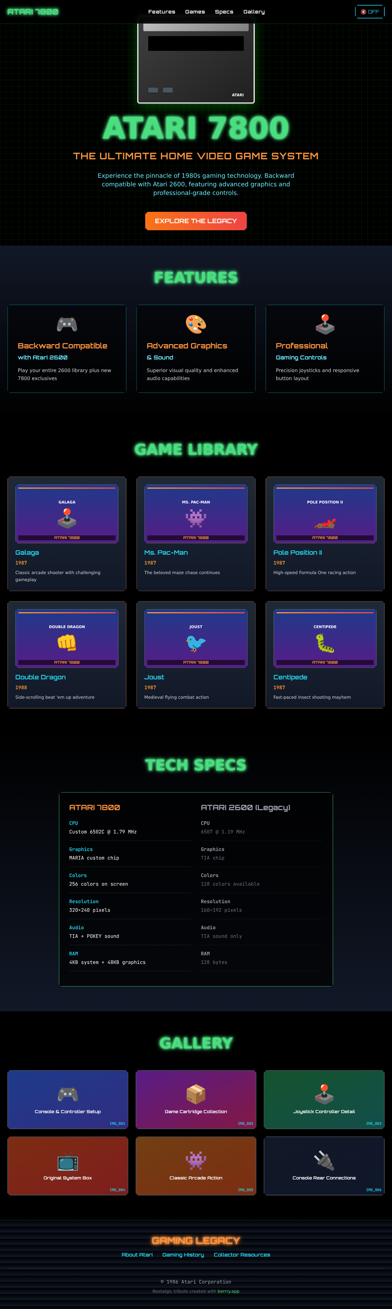 console7800 app