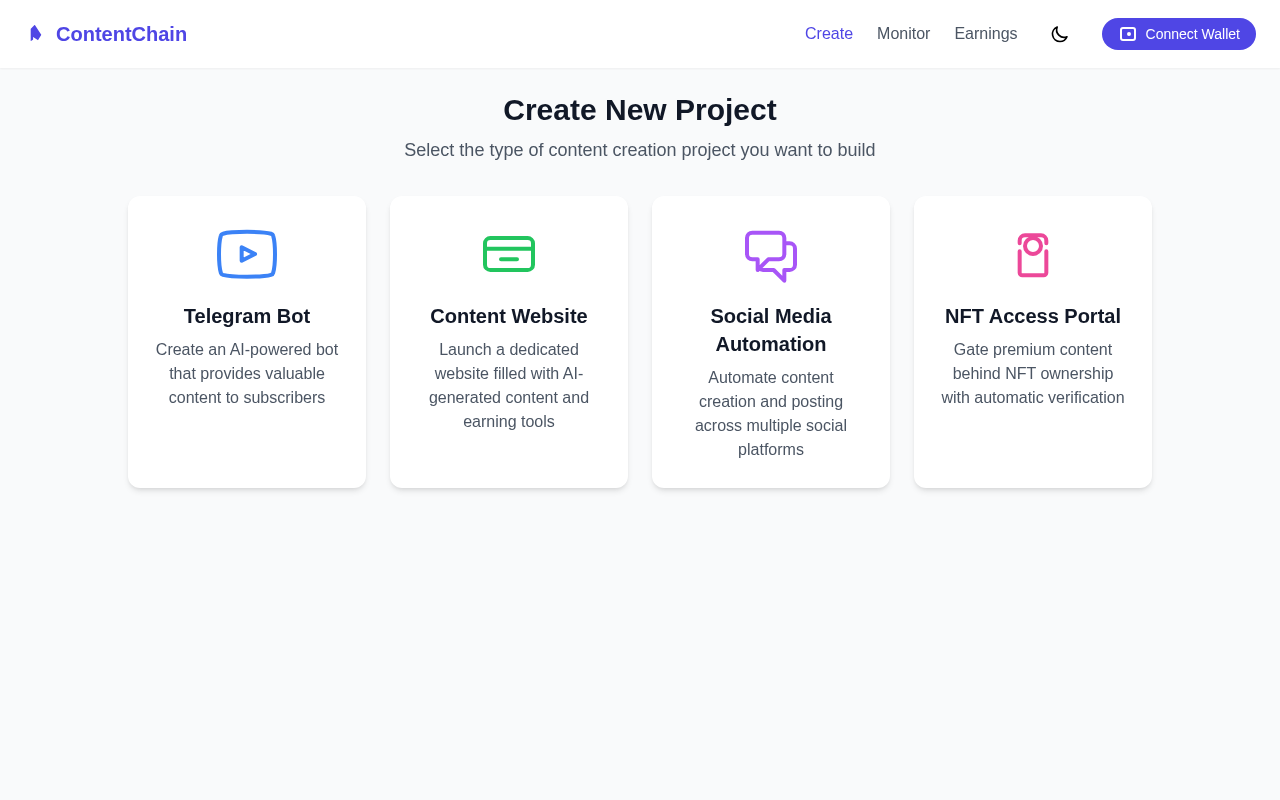 contentchain app