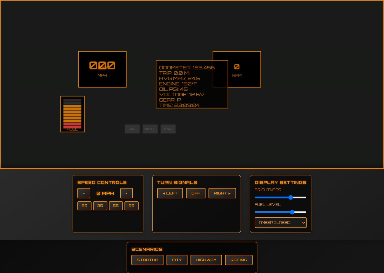 corvettedash app