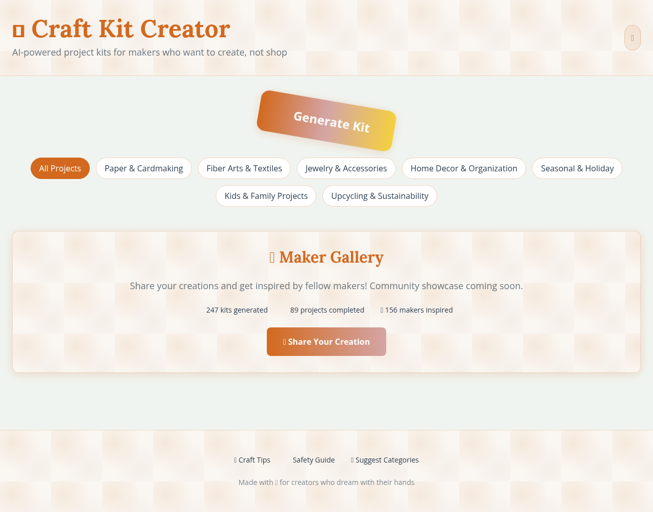craftkit app