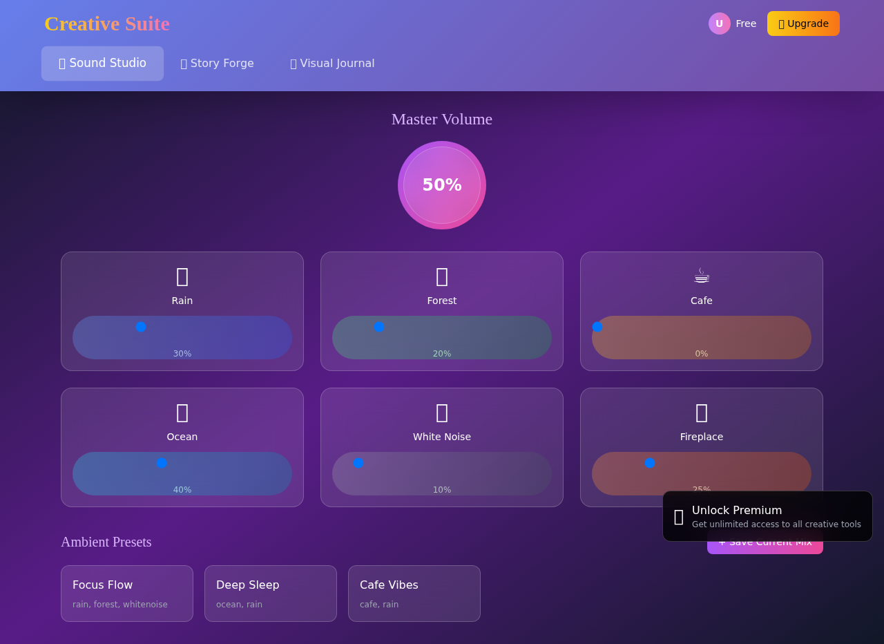 creativesuite app