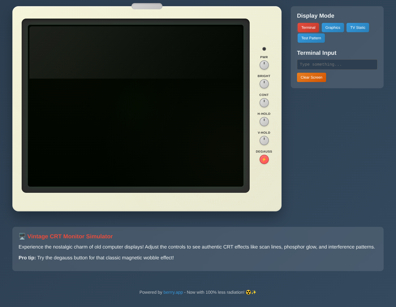 crt-display app