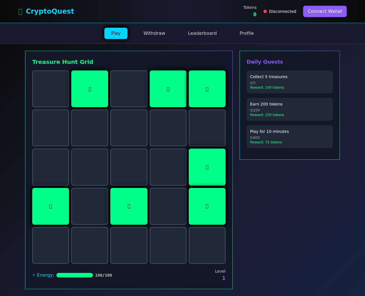 cryptoquest app