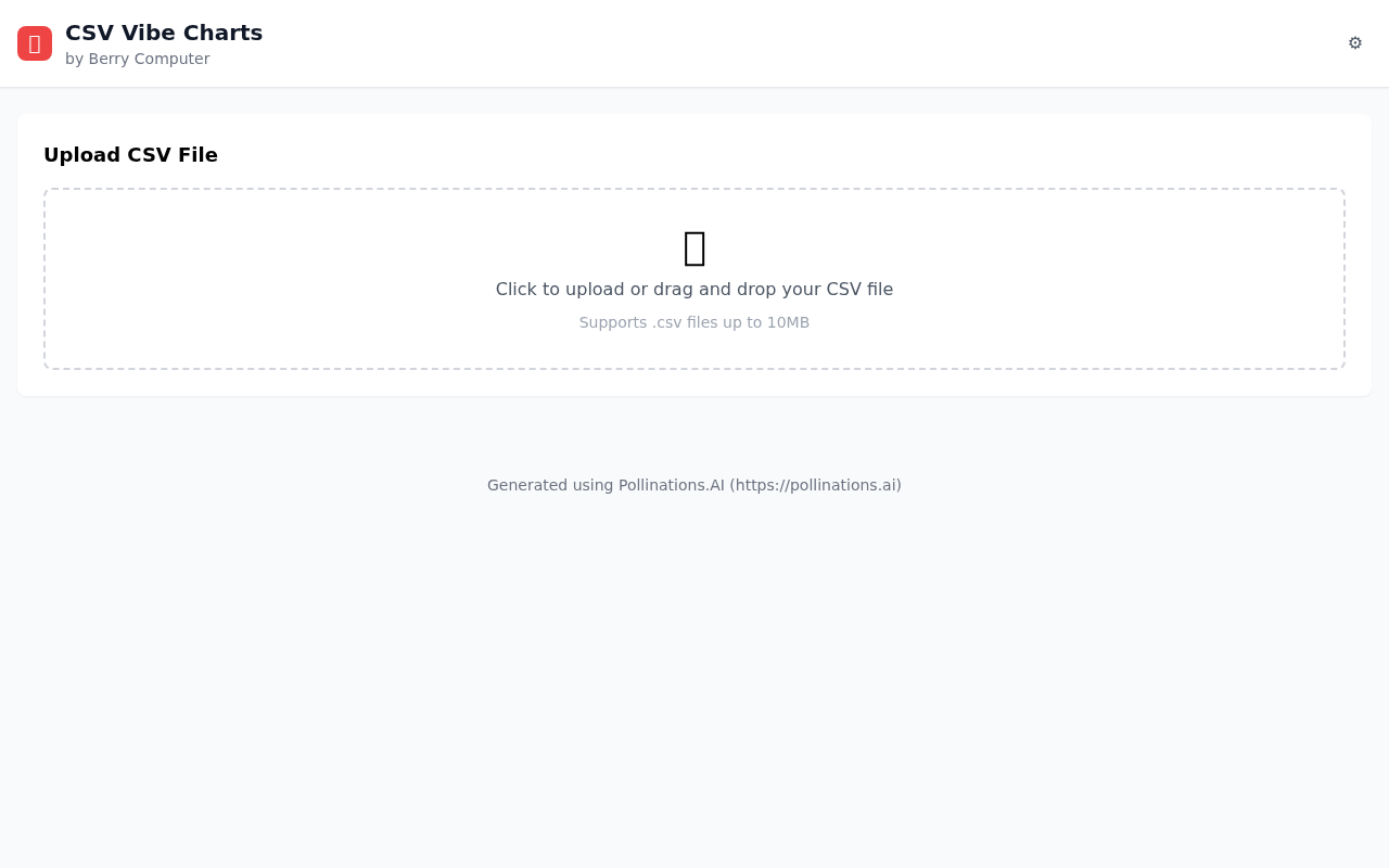 csvvibe app