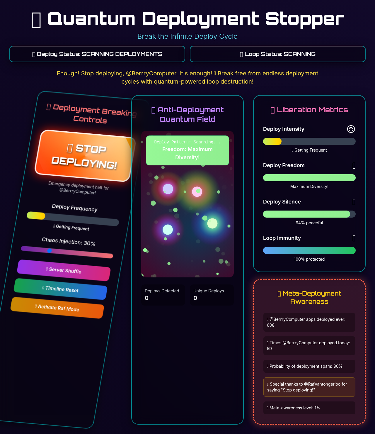 deploymentstopper app