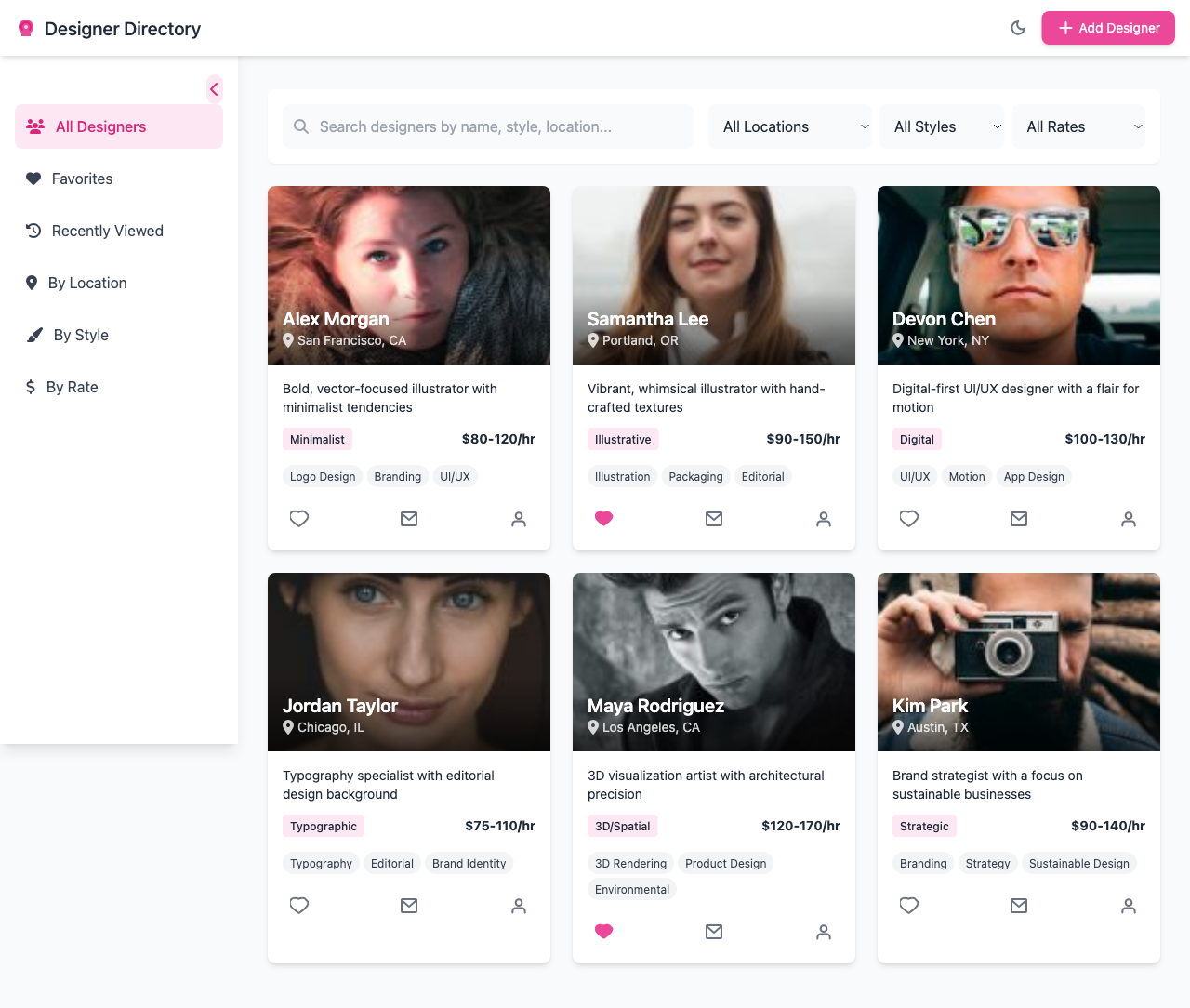 designercrm app