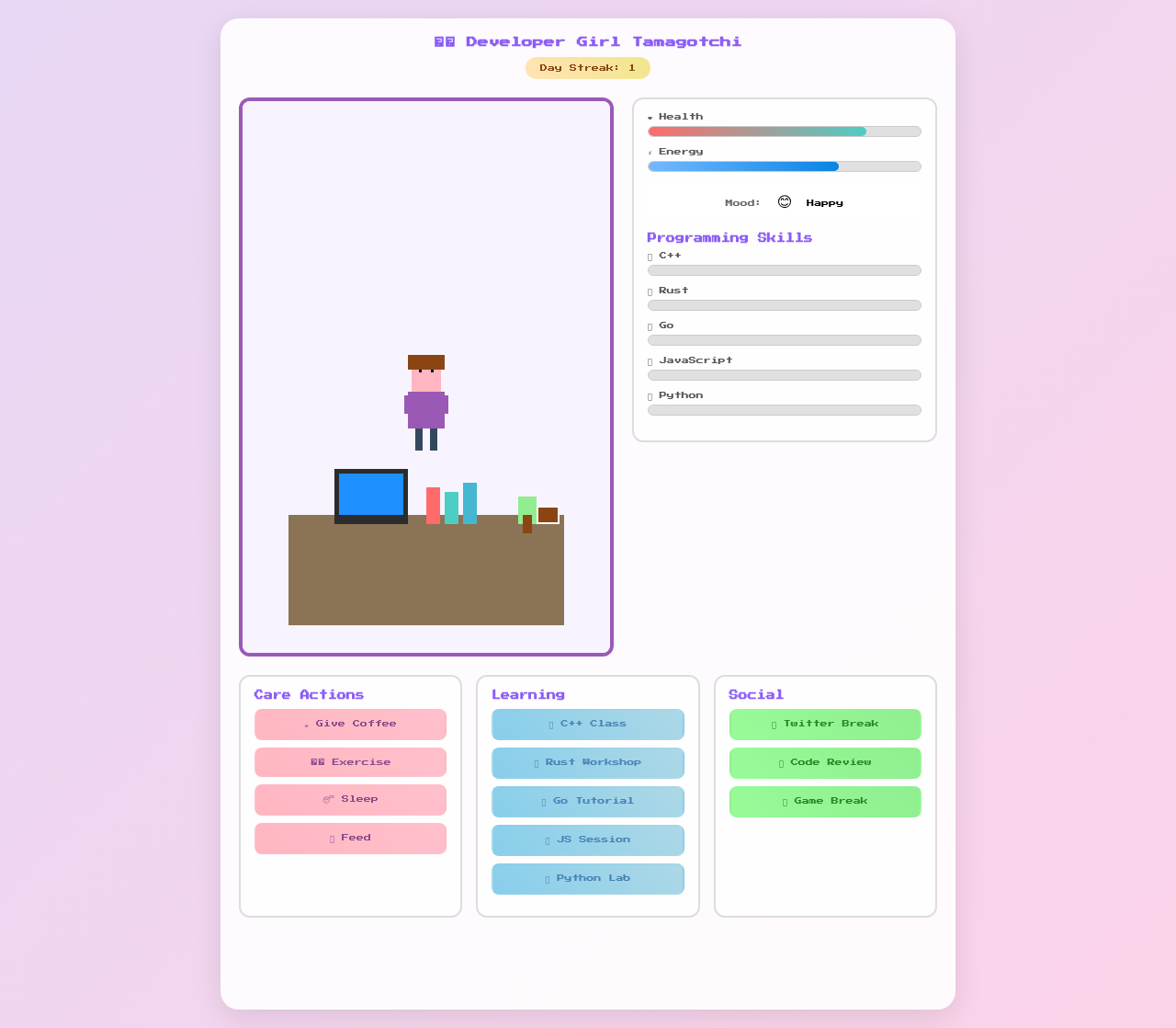 devgirlpet app