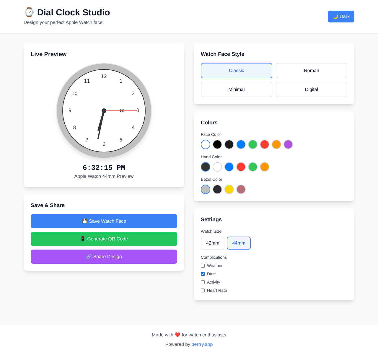dialclock app