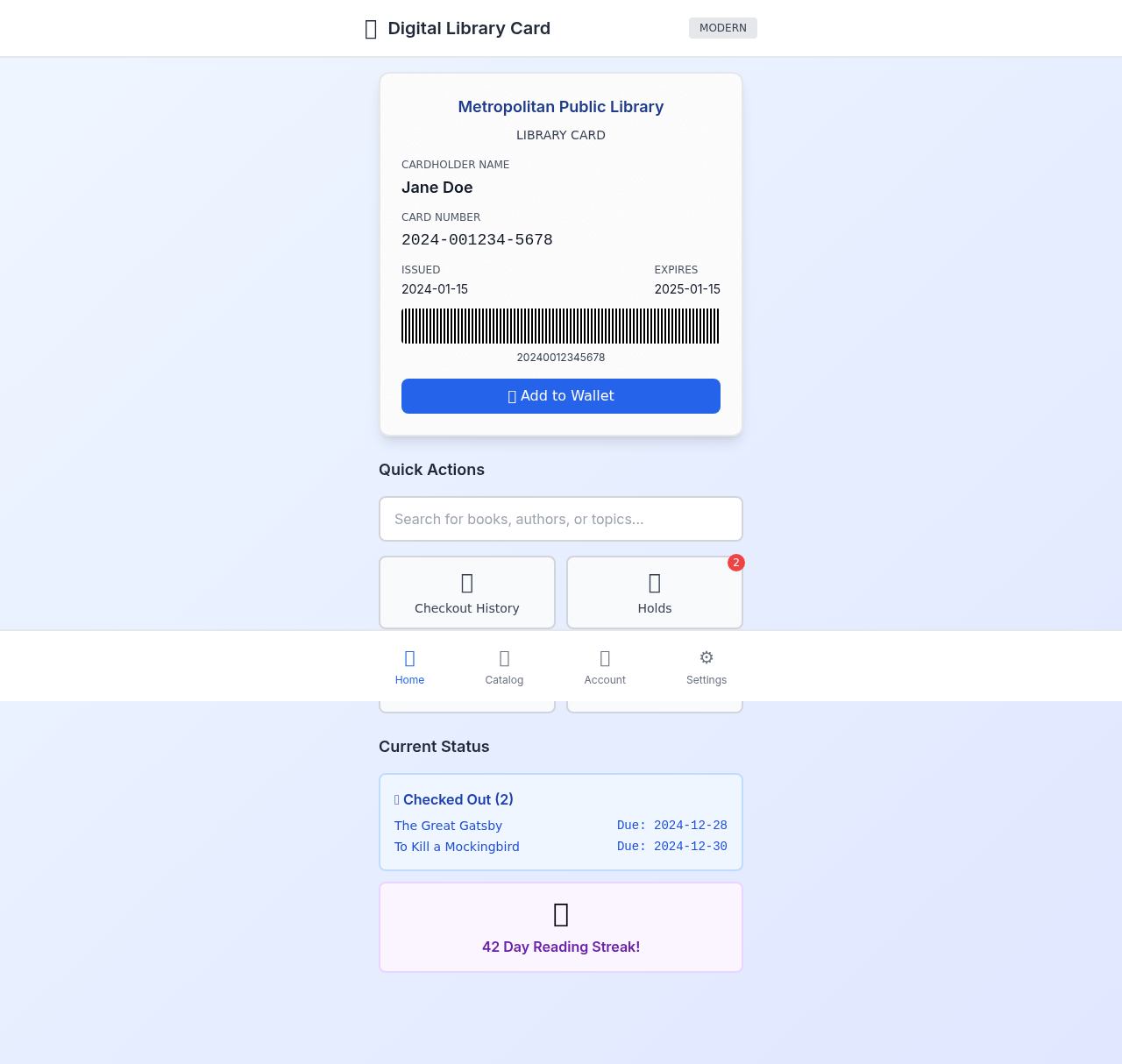 digitalcard app