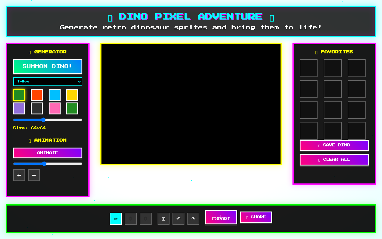 dinopixel app