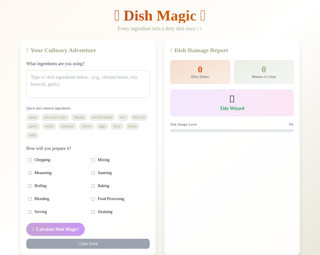 dishmagic app