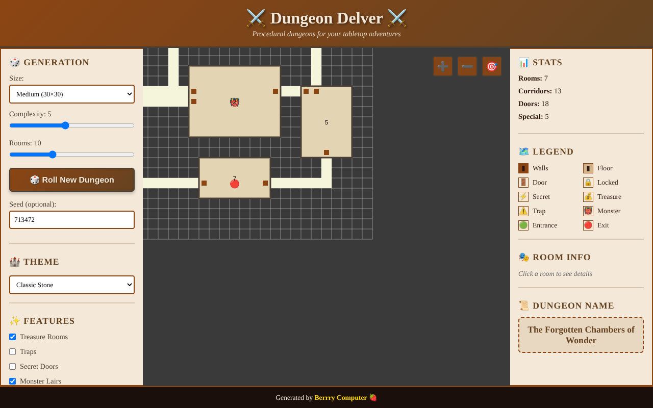 dungeondelver app
