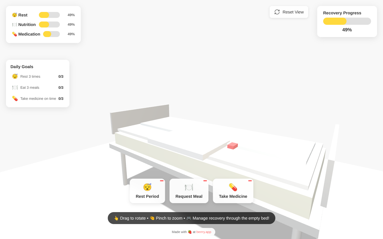 emptybed app