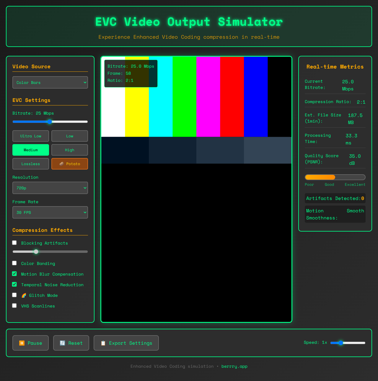 evc-simulator app