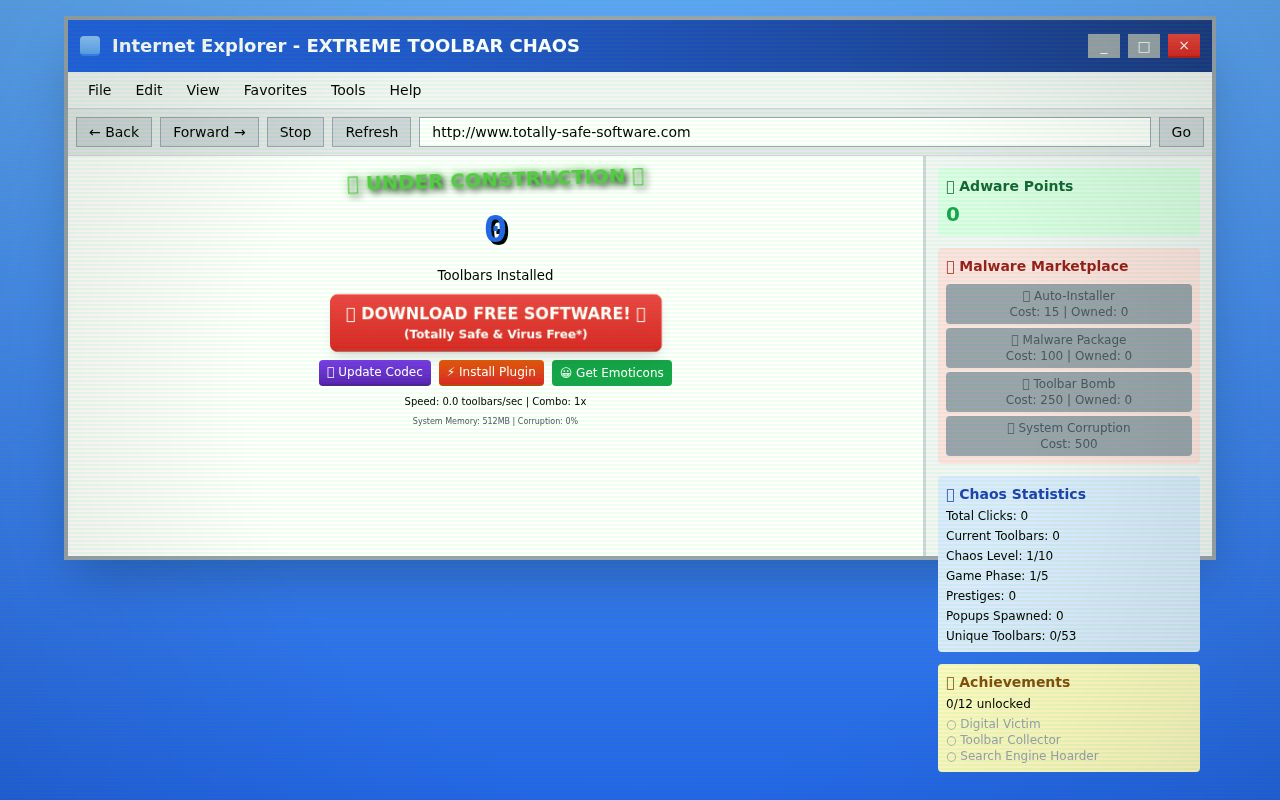 extremetoolbars app