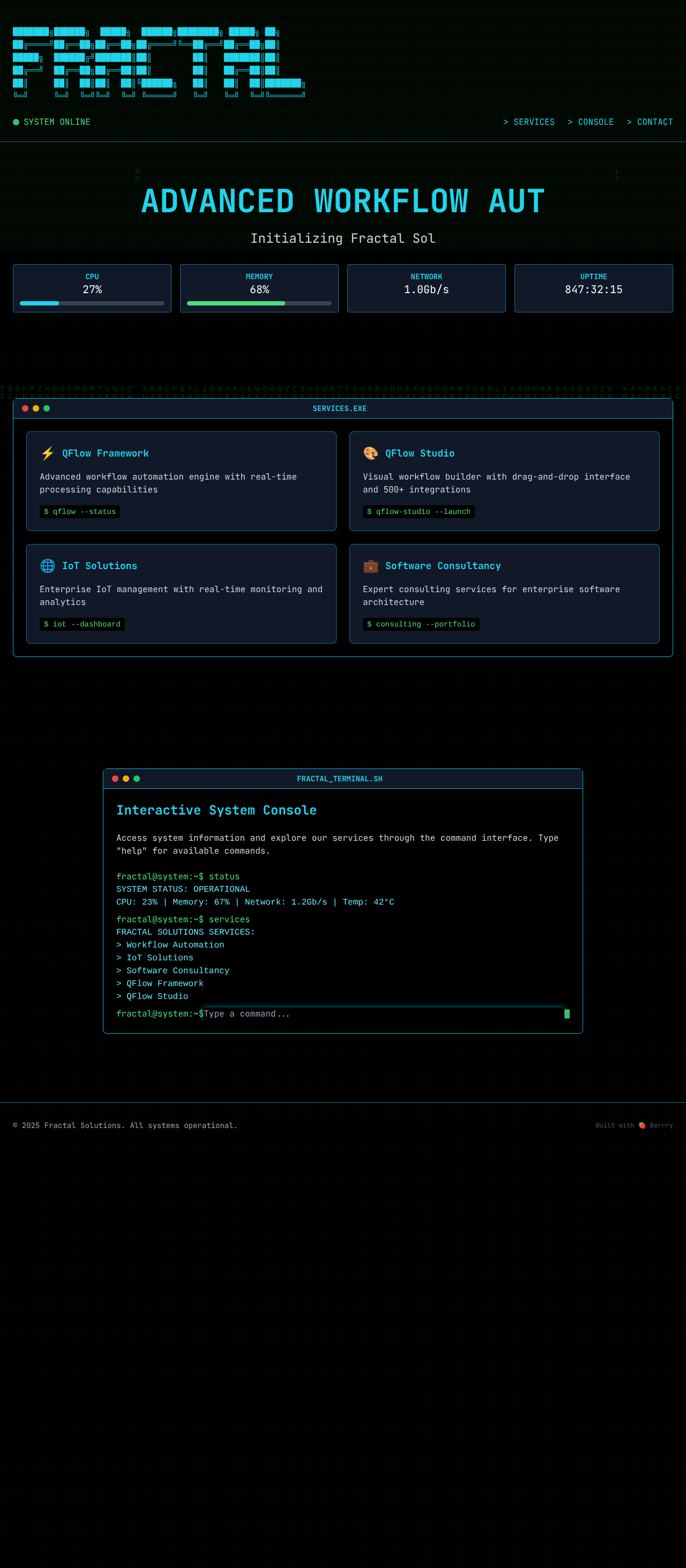 fractal-systems app