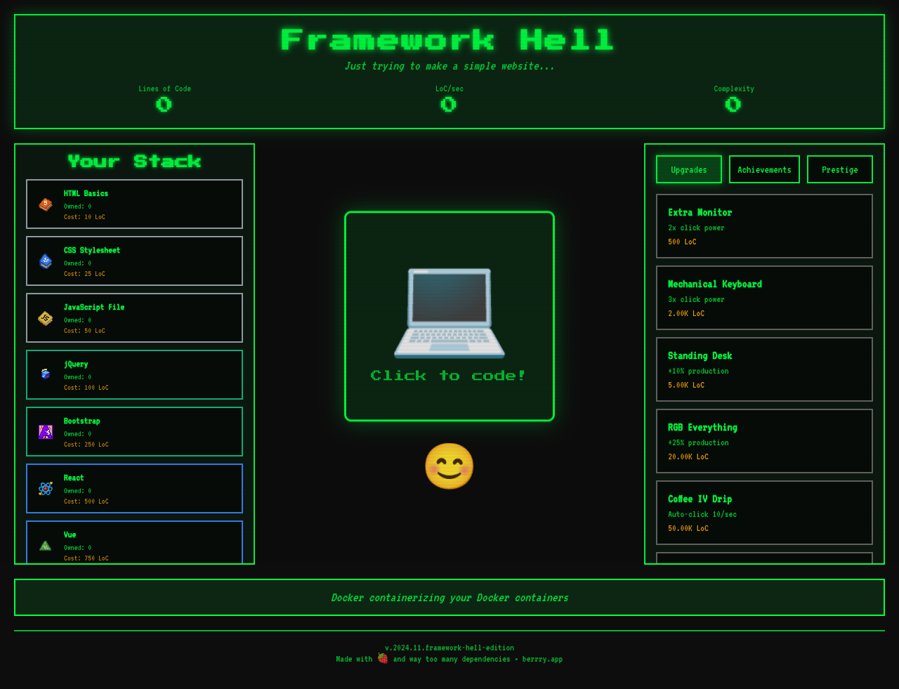 frameworkhell app