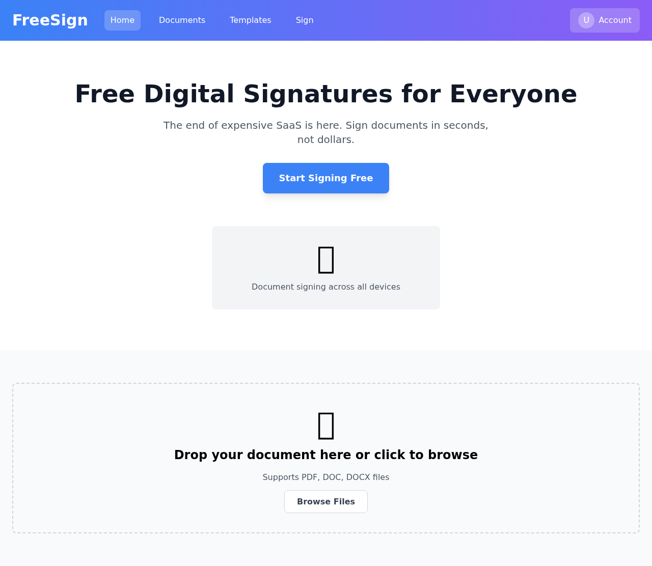 freesign app