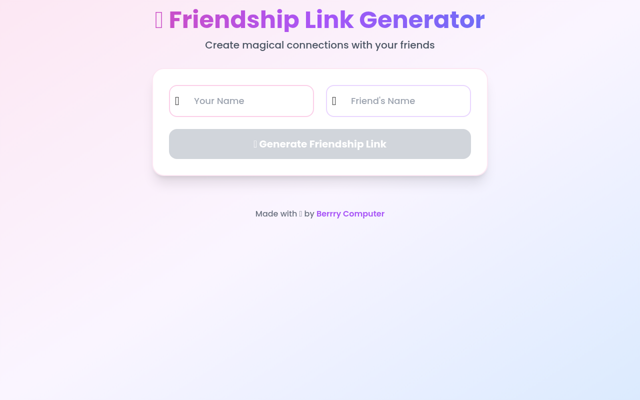 friendshiplink app