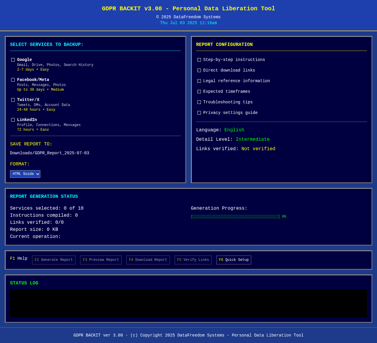 gdpr-wizard app
