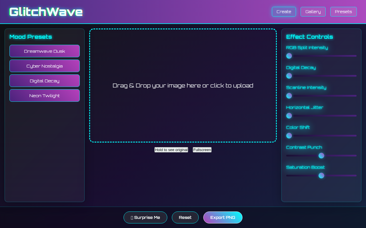 glitchwave app