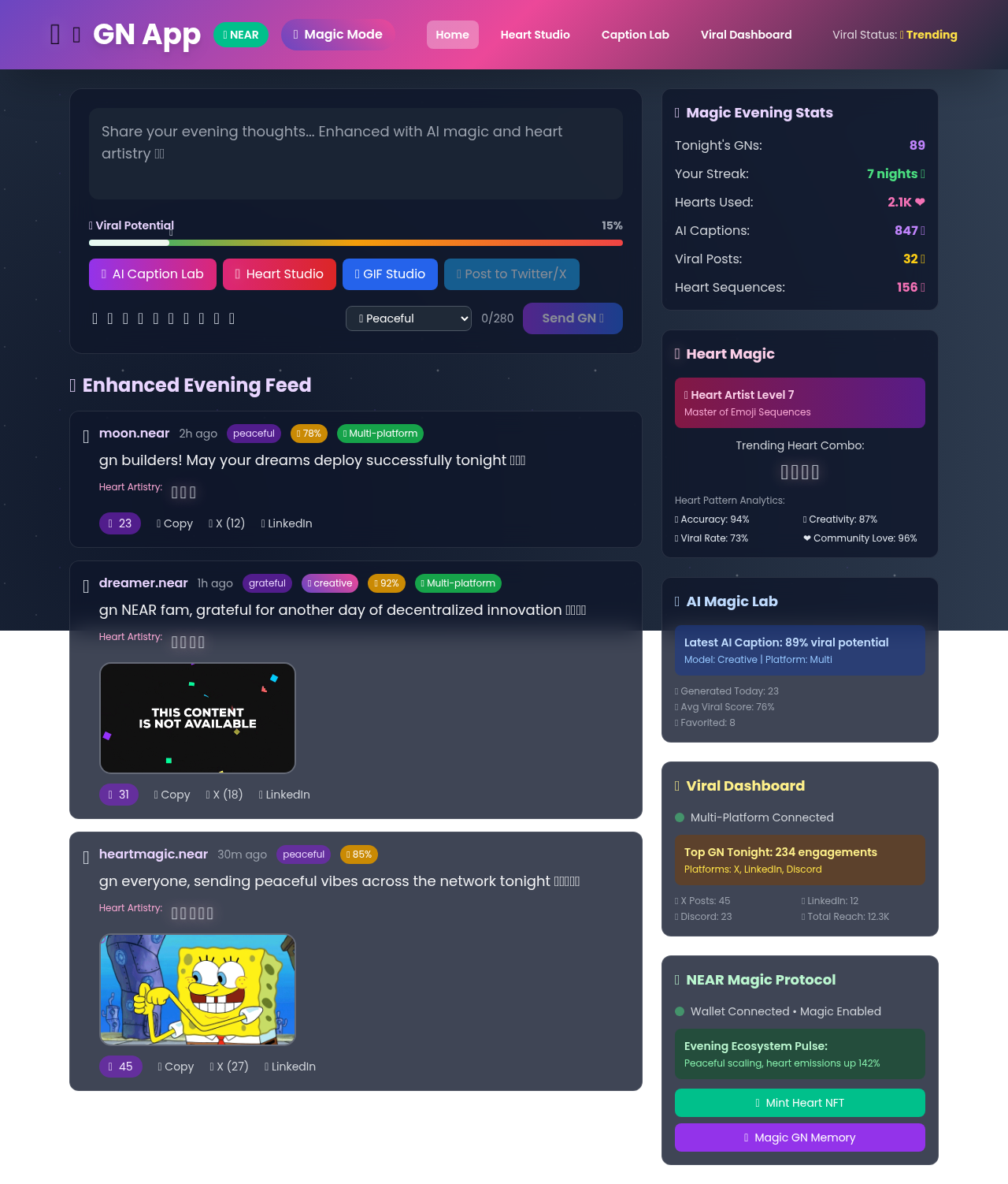 gnmagic app