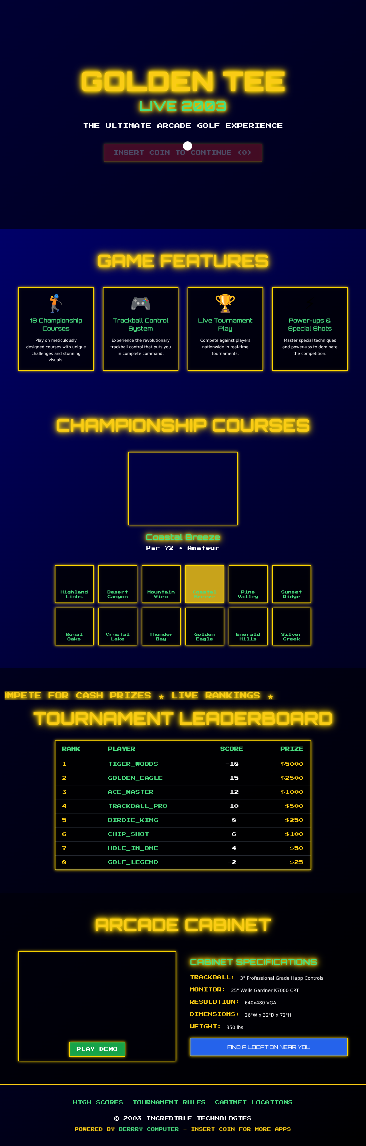 goldentee2003 app