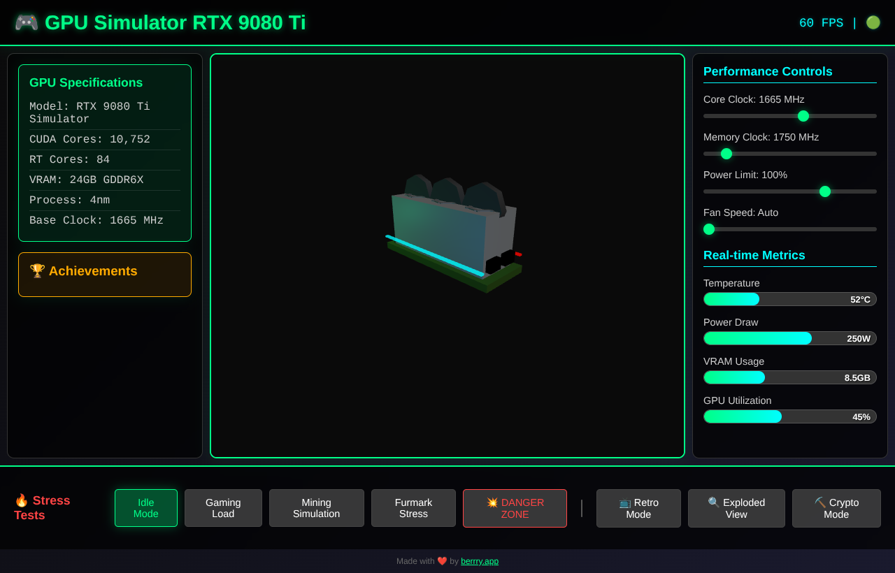gpusim app