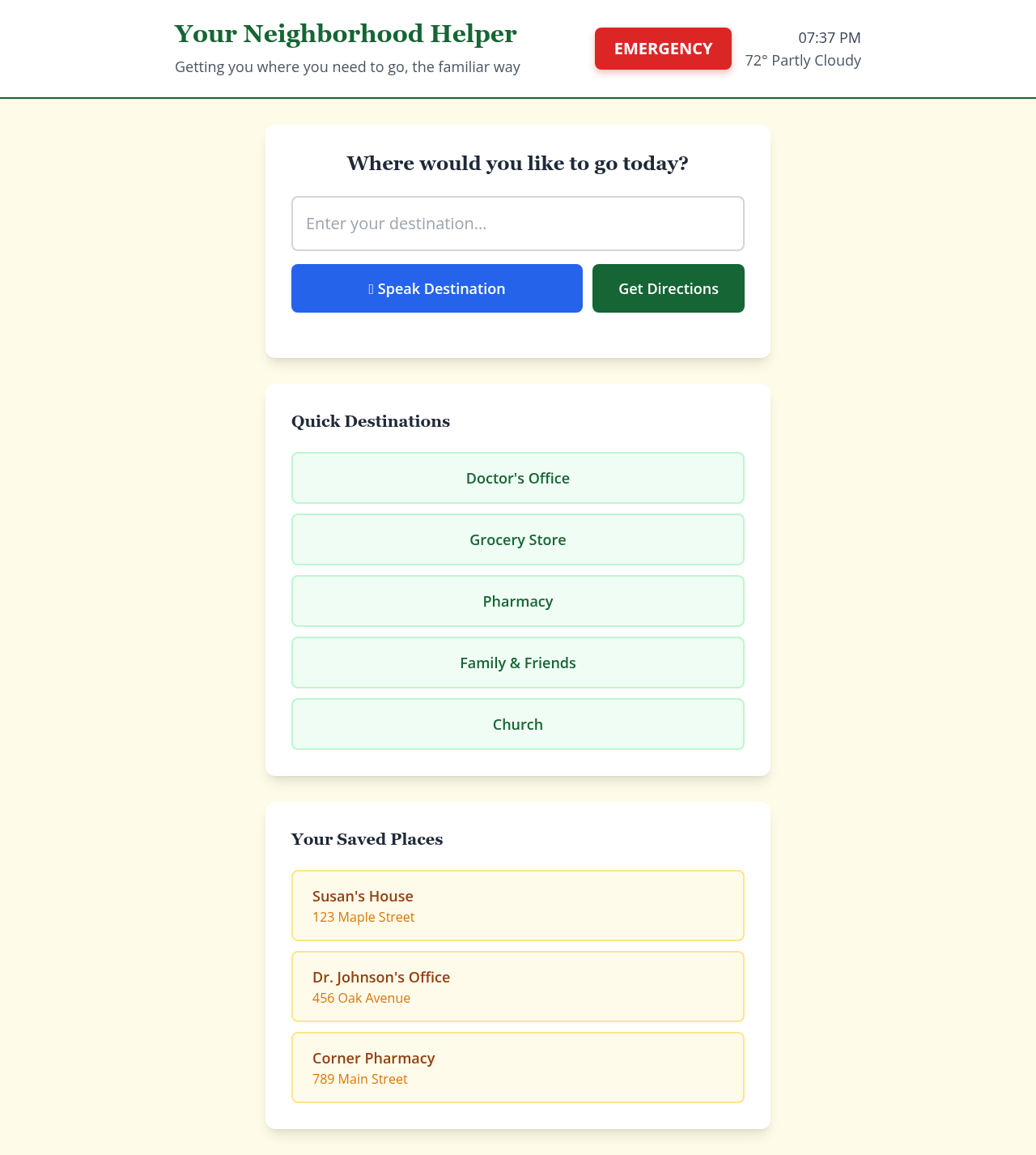 grandpanav app