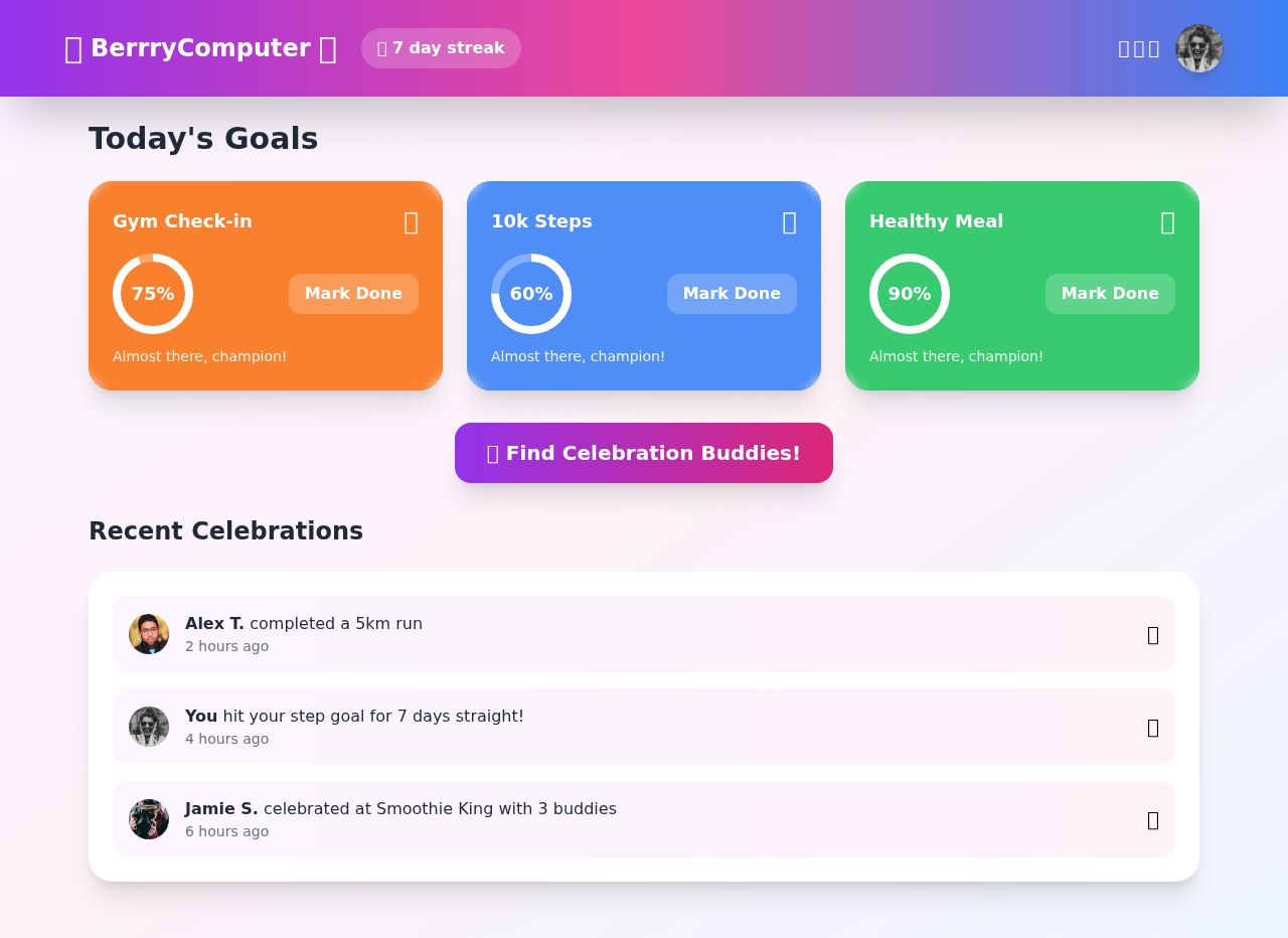 habitcelebrate app